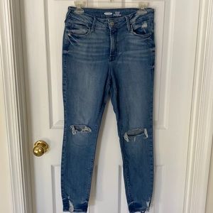 NWOT Old Navy High Rise Rockstar Super Skinny Jean